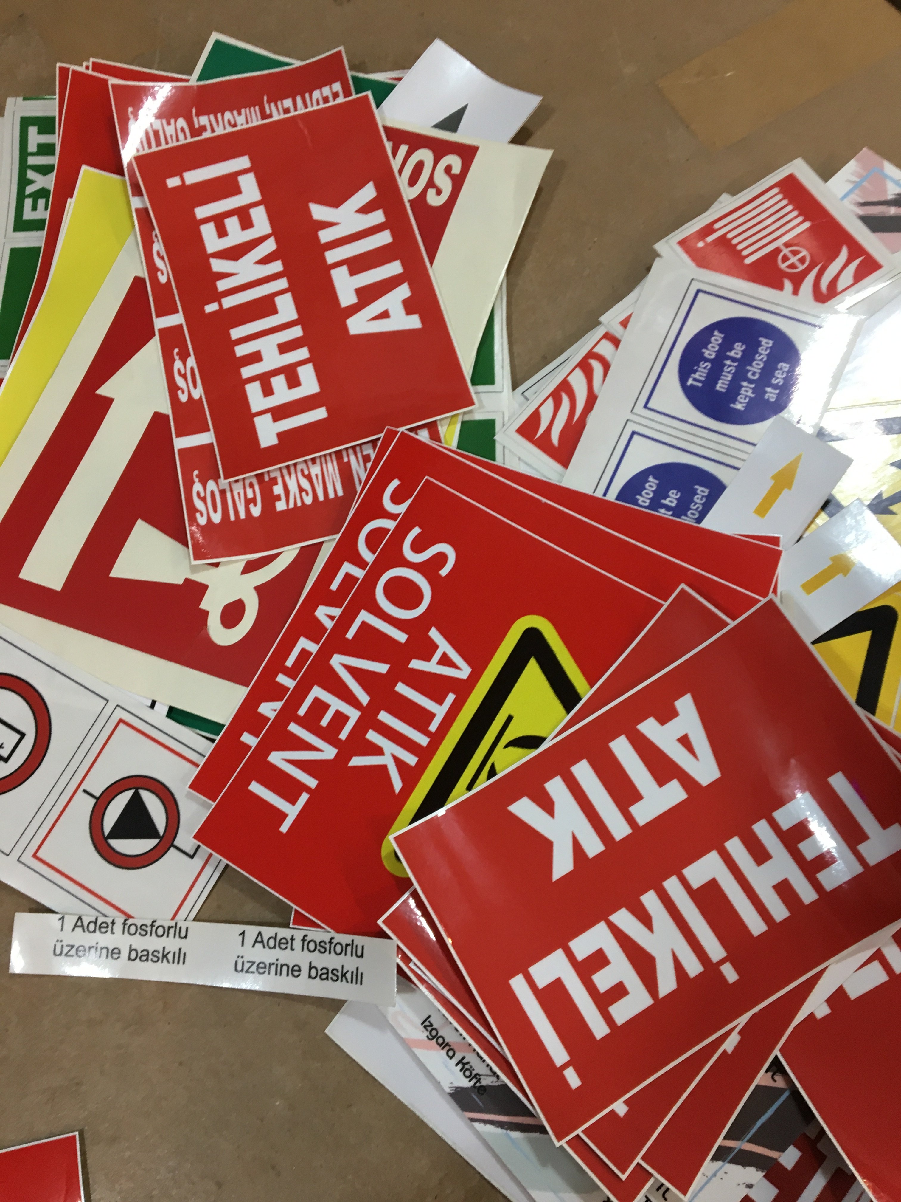 Sticker Etiketler
